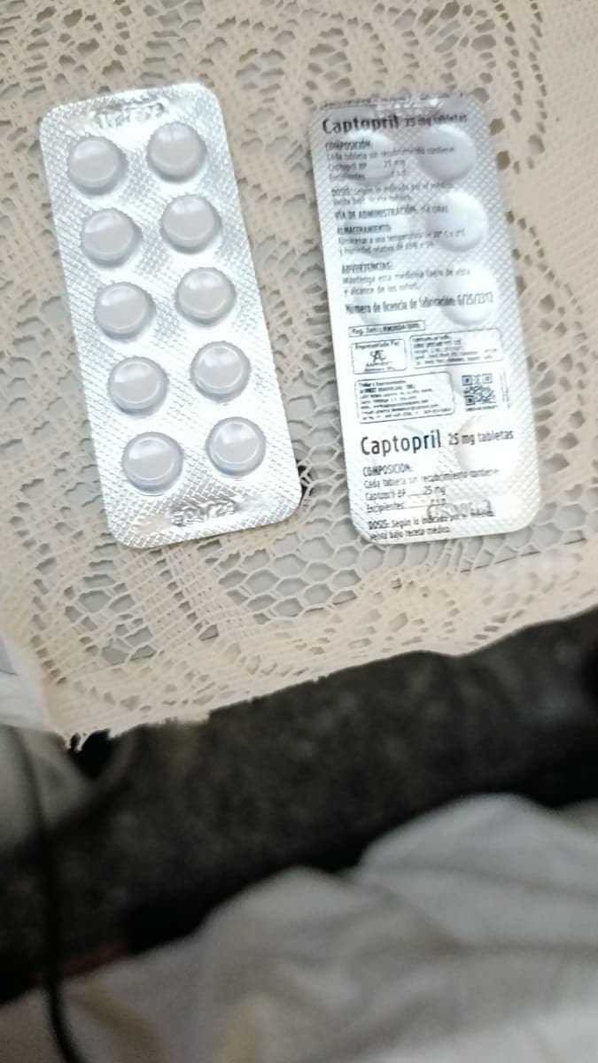 Captopril --- hidrocloritazida --- enalapril 20mg