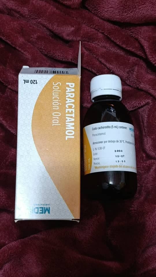 Parasetamol en jarabe