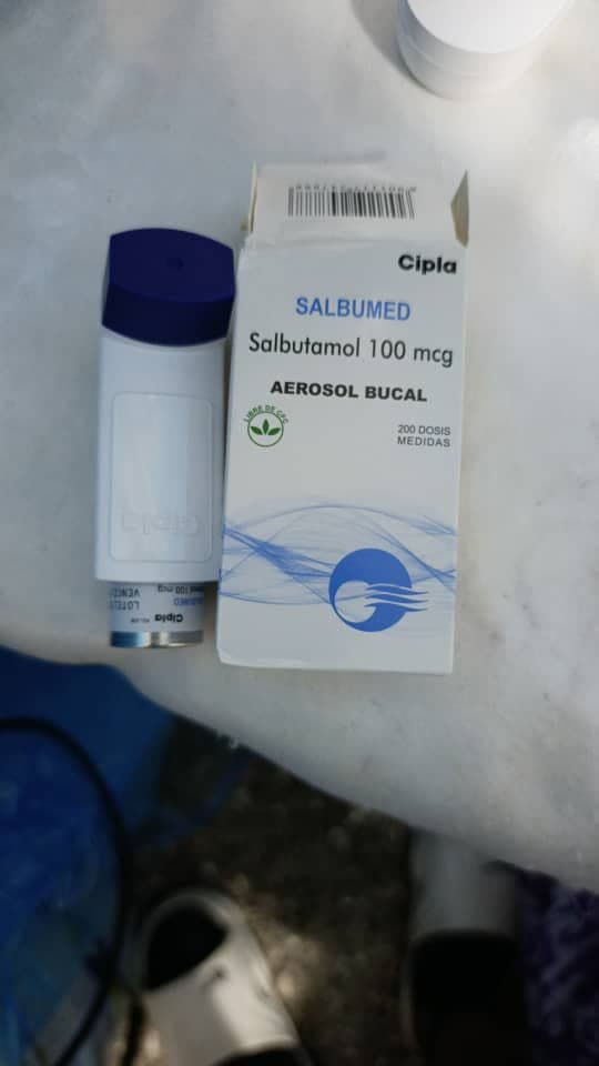 Salbutamol en spray